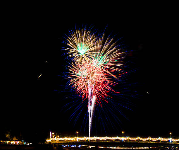 istock Colorful fireworks in Thailand 501978390