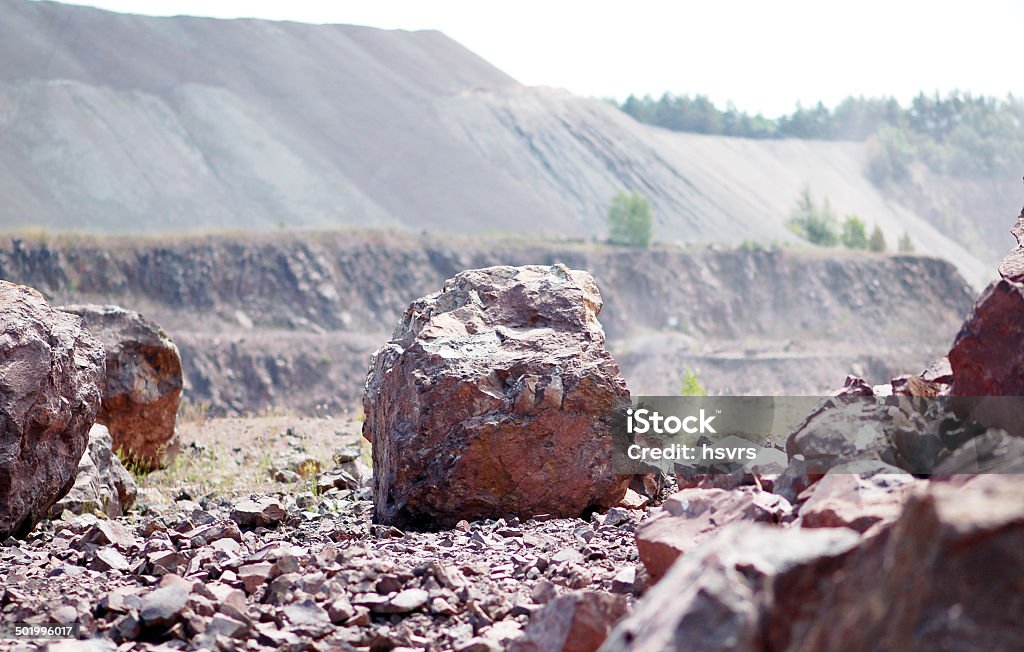 Flächenabbau quarry - Lizenzfrei Arrangieren Stock-Foto
