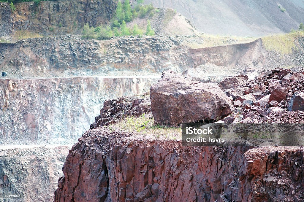 Flächenabbau quarry - Lizenzfrei Arrangieren Stock-Foto