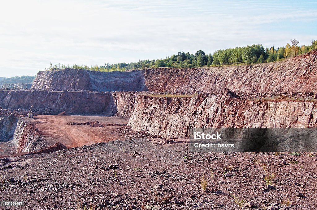 Flächenabbau quarry - Lizenzfrei Arrangieren Stock-Foto