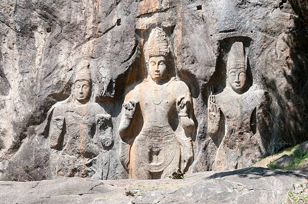 istock Buduruwagala buddhas in Sri Lanka 501998625
