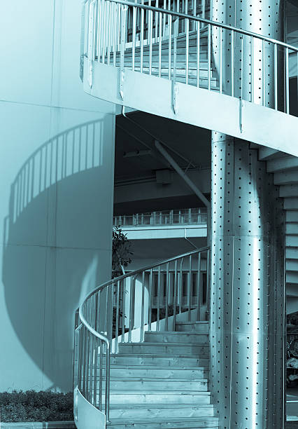 istock Local feature of rotating staircase 501999026