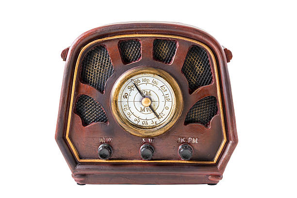 istock Model of an ancient radio receiver 501999161
