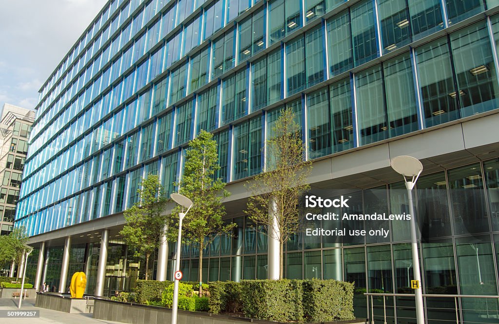 Statoil Offices, Paddington, London London, UK - May 15, 2014:  London offices of the Norwegian oil company Statoil in Paddington Basin, Westminster.  The oil and gas company has offices around the world. Building Exterior Stock Photo