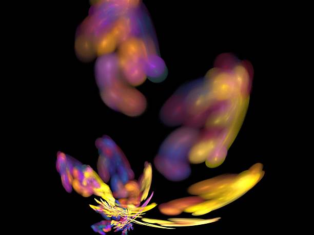 istock Digital Fractal on Black 502002487