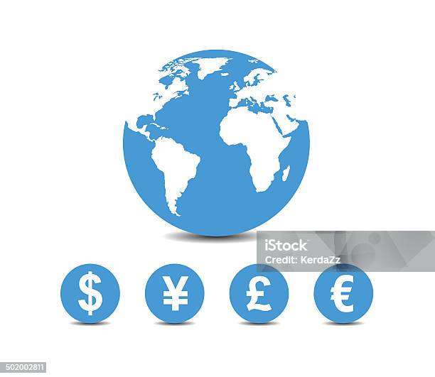 World Currencies Icons Stock Illustration - Download Image Now - Japan, Bitcoin, Business