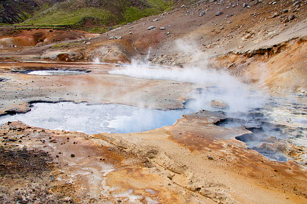 istock Geothermal area, colorful landscape - Iceland 502008086