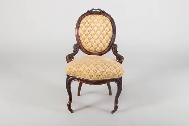 istock Antique wooden armchair 502009118