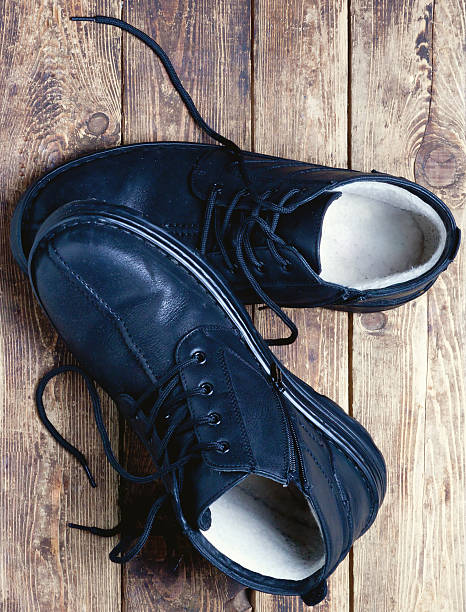 istock black leather men's shoes 502010816