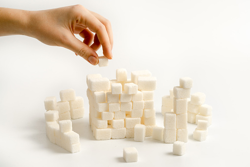 building a citadel from white sugar cubes