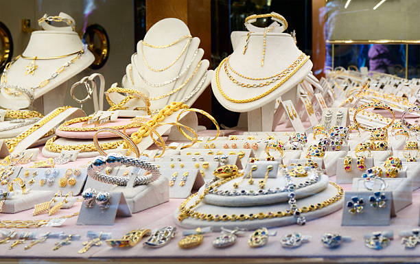 istock Jewellery market display 502013736