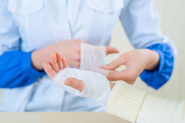 istock Professional nurse taking care of a patient 502014158
