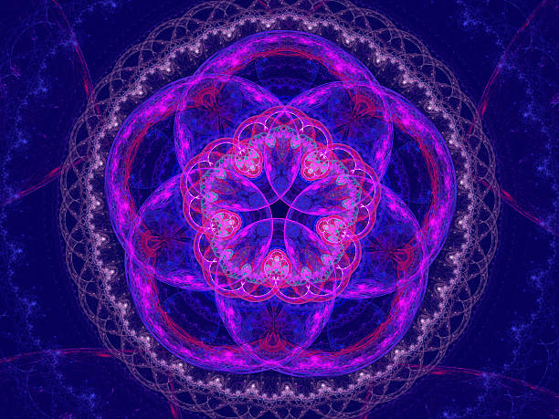 istock Fractal art background for creative design. Decoration for wallpaper desktop 502014430