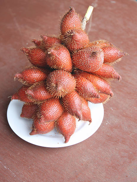 istock Fresh salacca edulis salak palm fruit in dish. 502018295