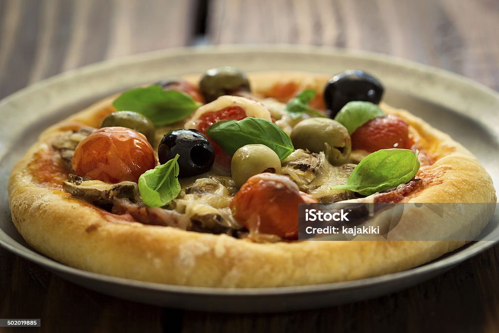 Pizza - Foto de stock de Aceituna libre de derechos