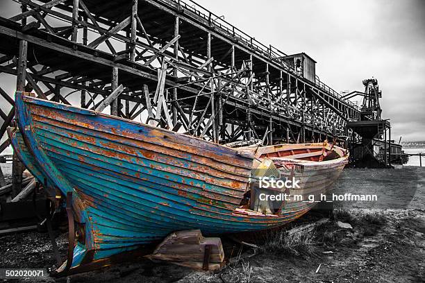 Farbige Boot Wrack W Stockfoto und mehr Bilder von Abschied - Abschied, Alt, Arktis