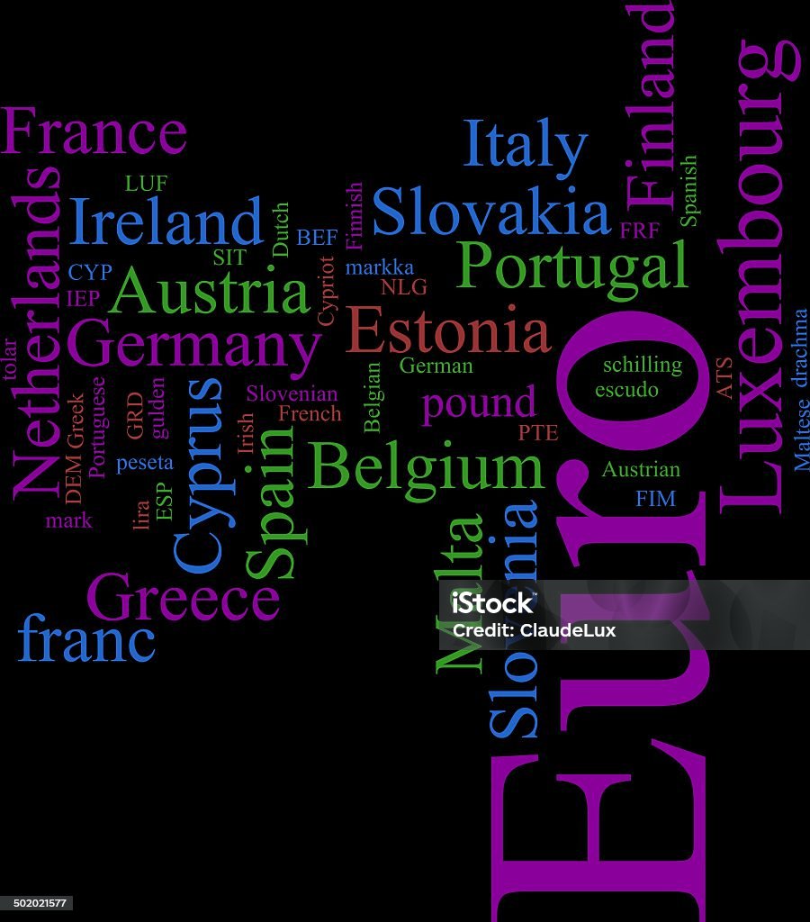 O EURO - Royalty-free ATS Foto de stock