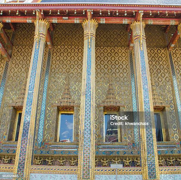 Foto de Wat Pra Kaew Grand Palace De Bangcoc e mais fotos de stock de Anjo - Anjo, Arquitetura, Bangkok