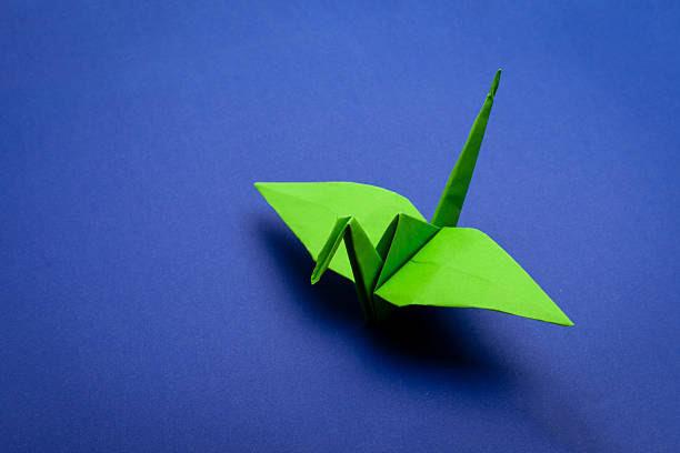 istock origami paper crane 502021865
