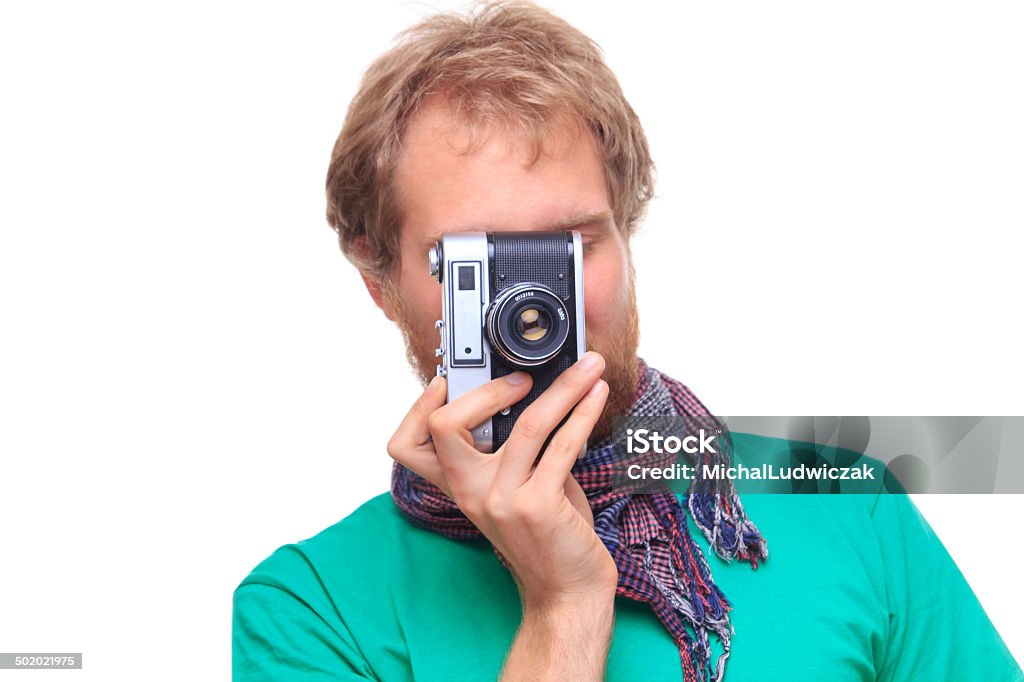 Il fotografo - Foto stock royalty-free di Adulto