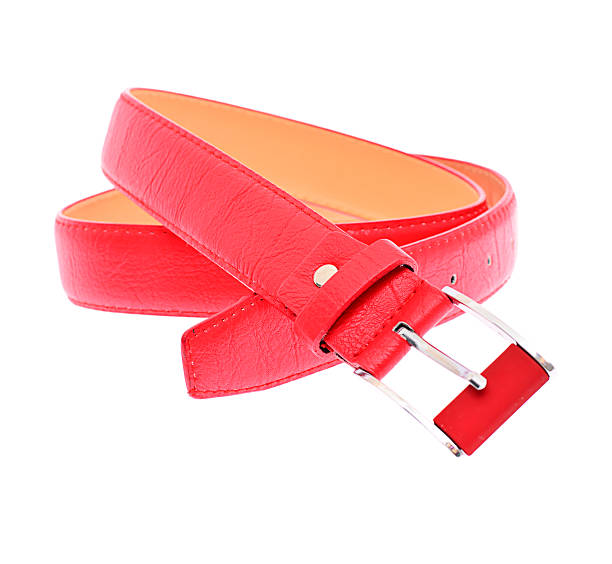 istock Leather Belt Isolated on White Background 502022353