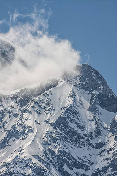 w monte rosa alpy - liskamm zdjęcia i obrazy z banku zdjęć