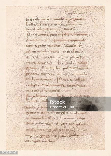 Oaths De Strasbourg 78 Vecteurs libres de droits et plus d'images vectorielles de Prêter serment - Prêter serment, Strasbourg, Roi Charles Ier d'Angleterre