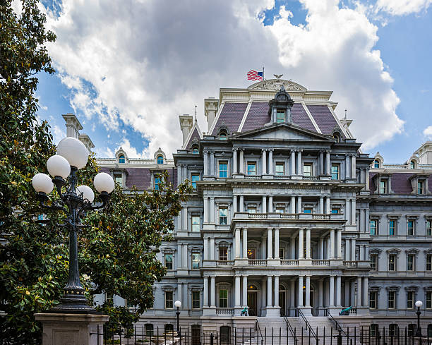 istock Eisenhower Executive Office Building in Washington, D.C. USA 502034803