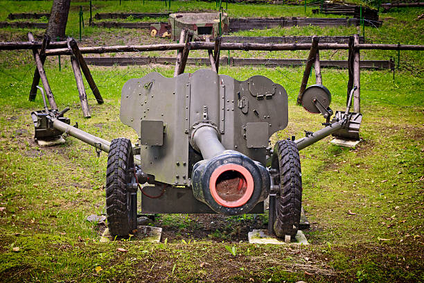 istock Cannon in the trench 502035025