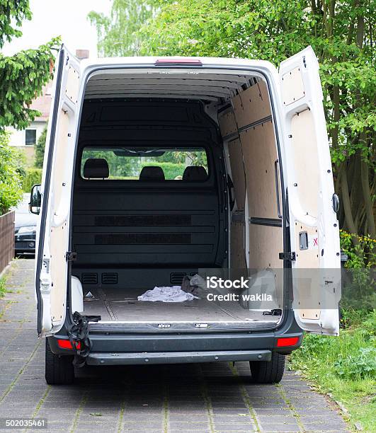 Moving House Float Umzugswagen Stock Photo - Download Image Now - Rear View, Car Transporter, Open