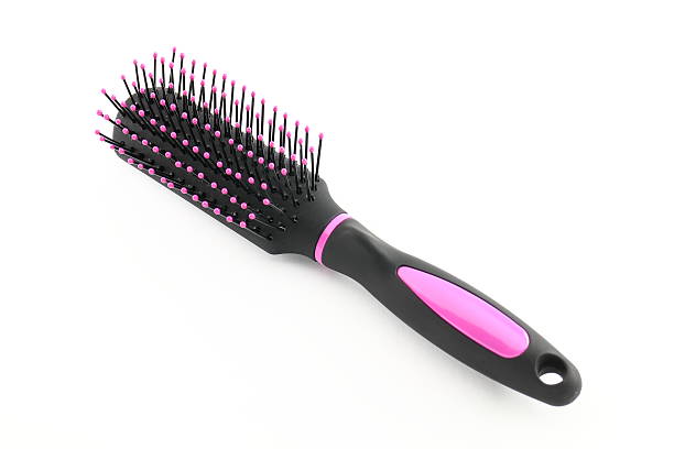 istock hair brush on white background 502037023