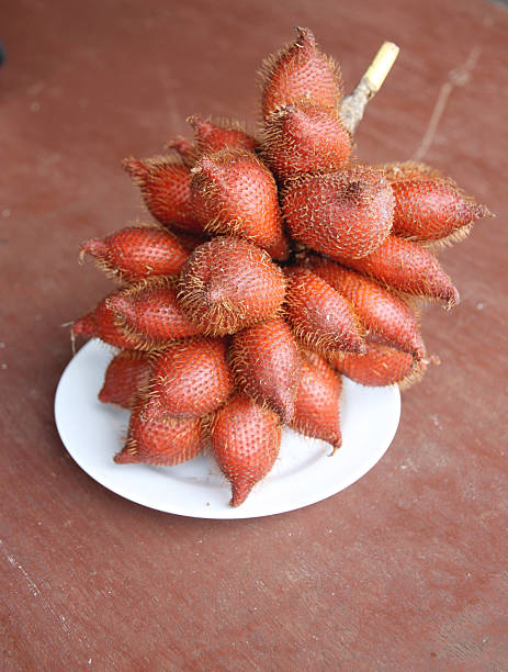 istock Fresh salacca edulis salak palm fruit in dish. 502038243