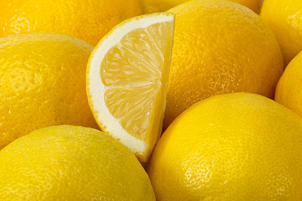 istock Background of yellow ripe lemons. 502038763