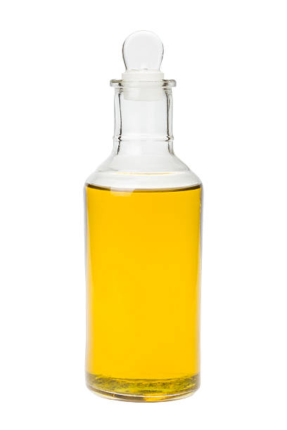 istock Oil bottle with a cap 502039019