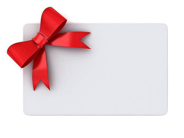 Blank Gift Card Stock Photo - Download Image Now - Gift