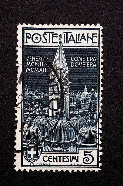istock Old Italian stamp 502044696