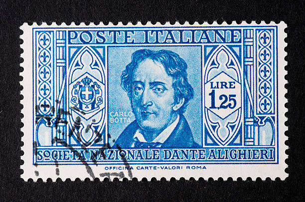 istock Old italian stamp 502044842