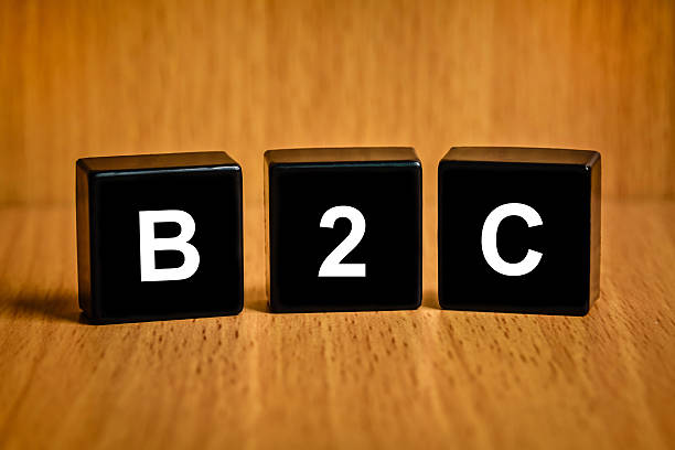 istock B2c or Business-to-Consumer word on black block 502045976