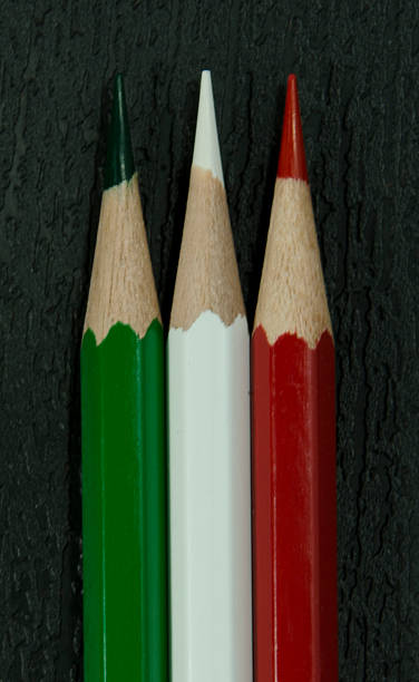 istock Italian flag from pencils 502046656