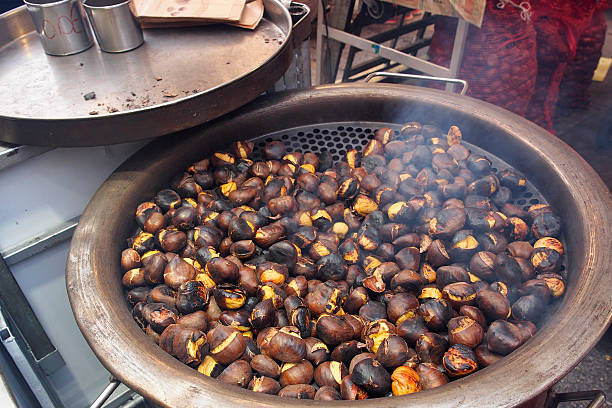 istock Chestnuts in the street 502050796