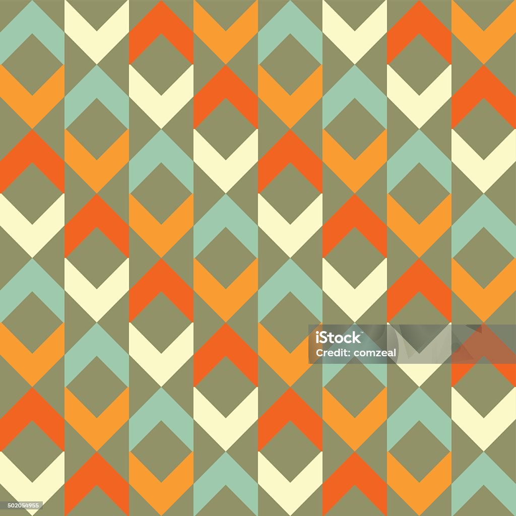 Retro abstract seamless pattern Abstract stock vector