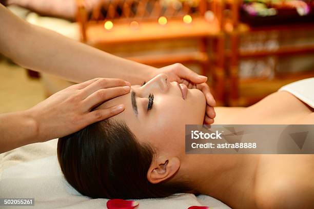 Beautiful Woman Getting Spa Treatment Stock Photo - Download Image Now - Adult, Alternative Therapy, Beauty