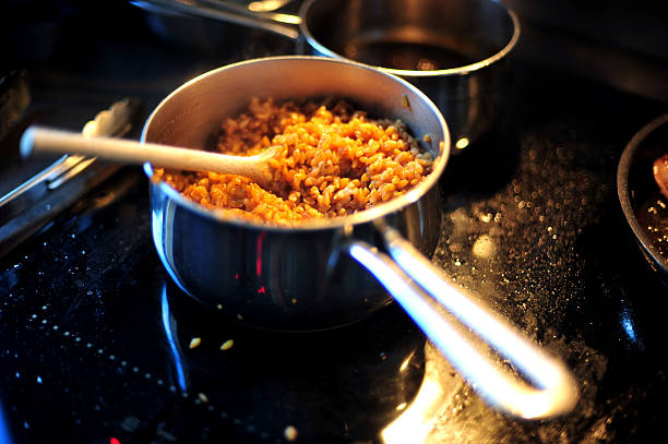 Gourmet French Dinner stock photo