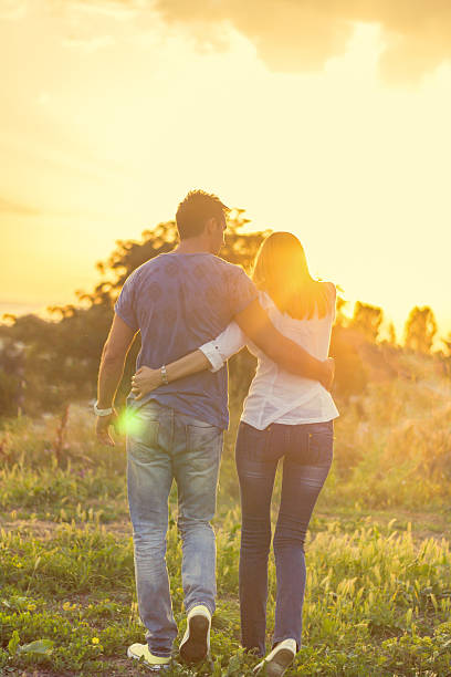 istock Love couple in nature 502056005