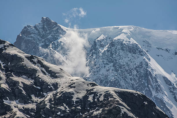 w monte rosa alpy - liskamm zdjęcia i obrazy z banku zdjęć