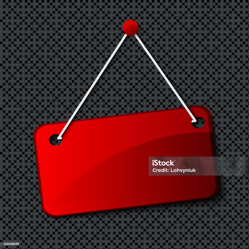 Text Background Sign Blank Hanging Sign For Your Text On An Abstract Background Stock ...