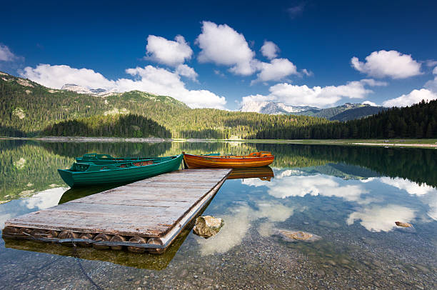 istock Black lake in Durmitor national park, Montenegro 502060759