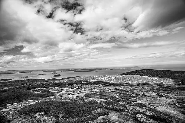 Photo of Cadillac Mountain at Acadia National Park in Maine