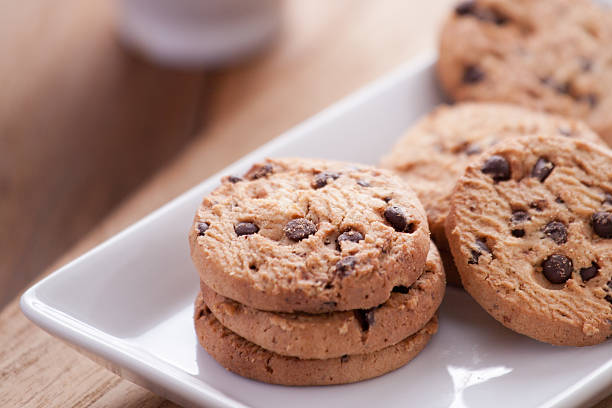istock Chocolate chip cookies with coffee 502065146
