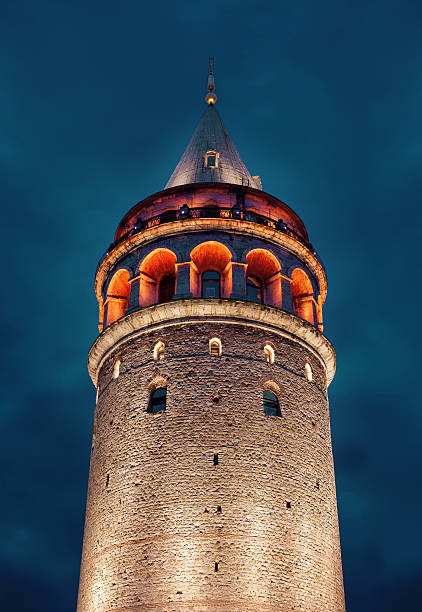 wieża galata - wieża galata zdjęcia i obrazy z banku zdjęć